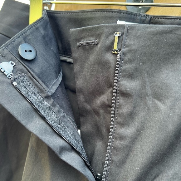 Talbots | NWT | High Rise | Pleated | Trouser | Pant | Wide Leg | Black | Size 6 - Picture 3 of 8